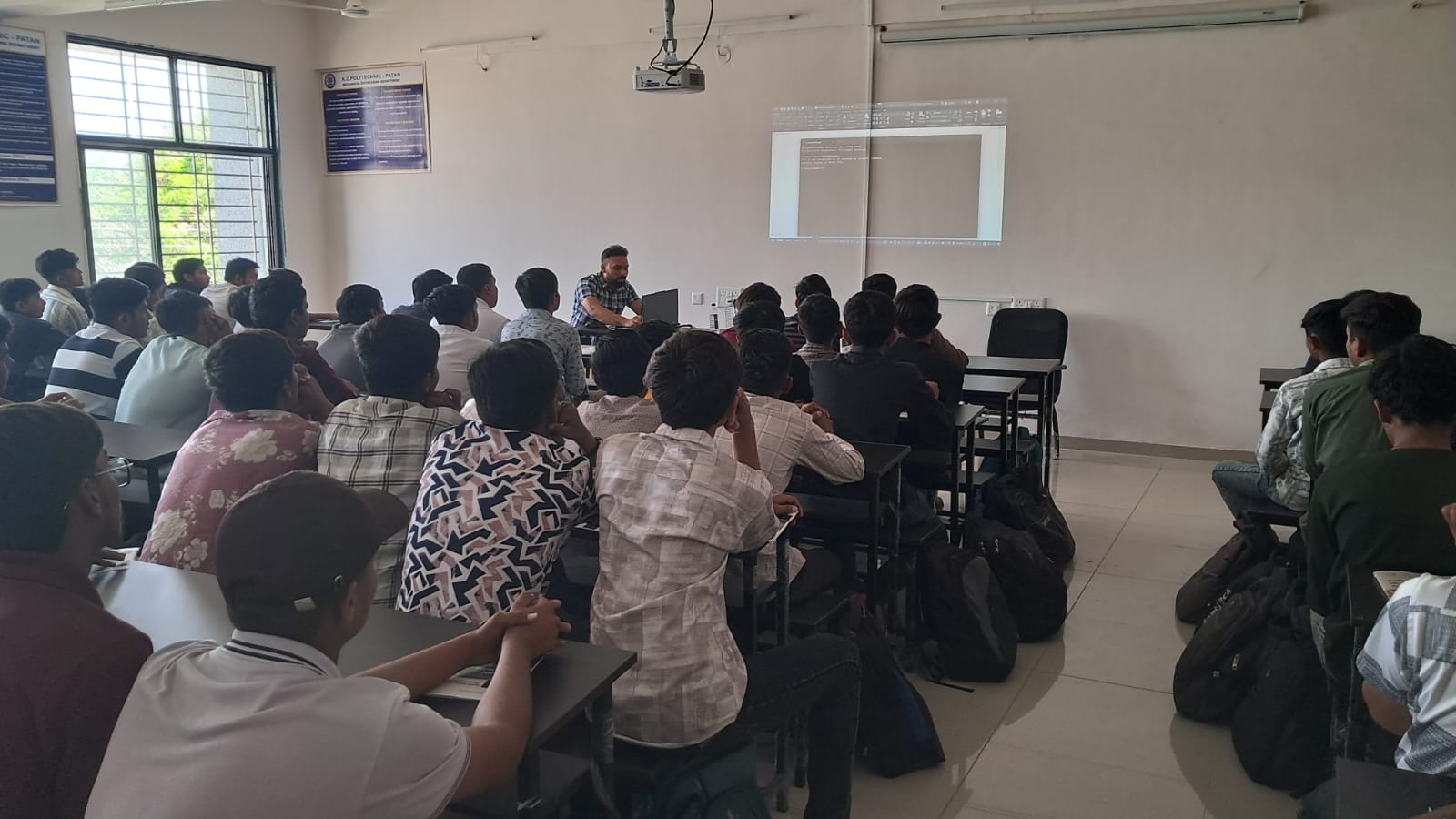 Expert Session on "AutoCAD" for 2nd Sem Students