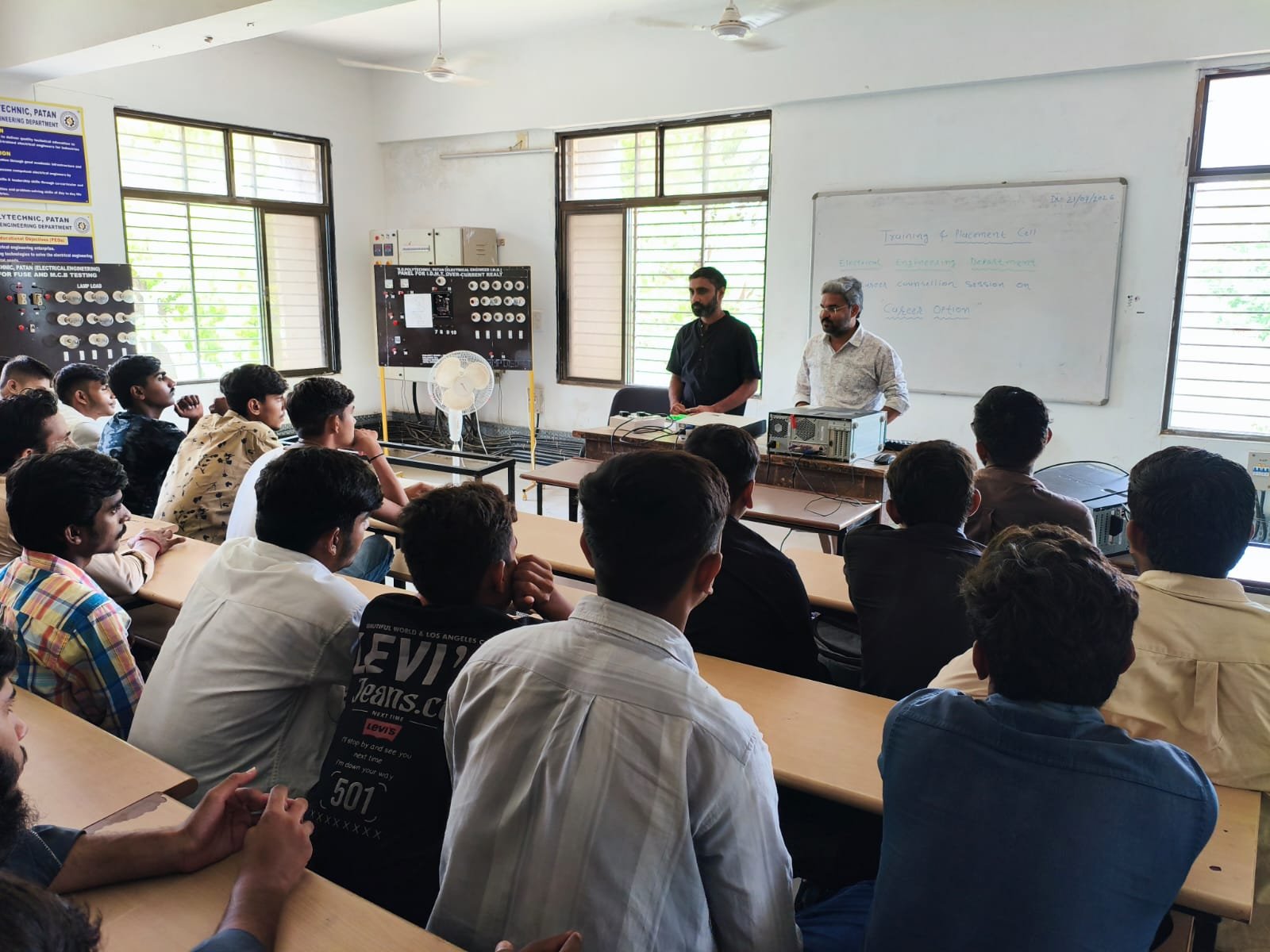 Seminar Option on "Career Option" for Final year Students 