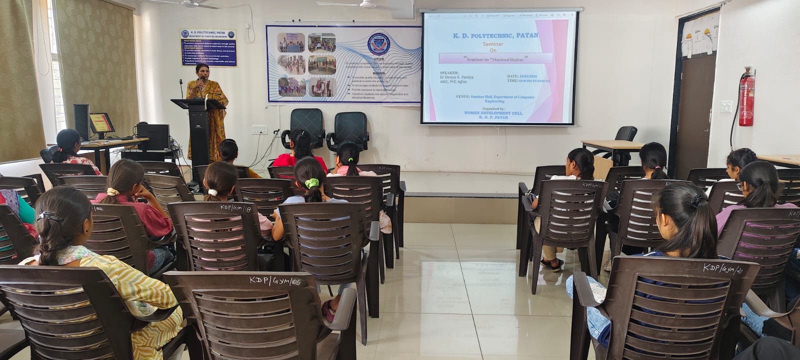 “Seminar on “Menstrual Hygiene”